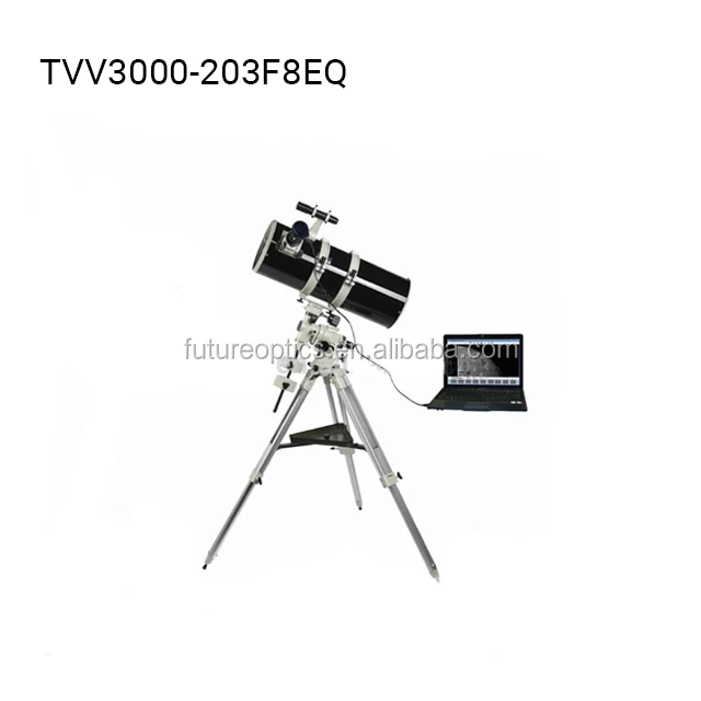 TVV3000-203F8EQ 3.0MP USB цифровой Экваториальная Гвинея Newtonian светоотражающий телескоп