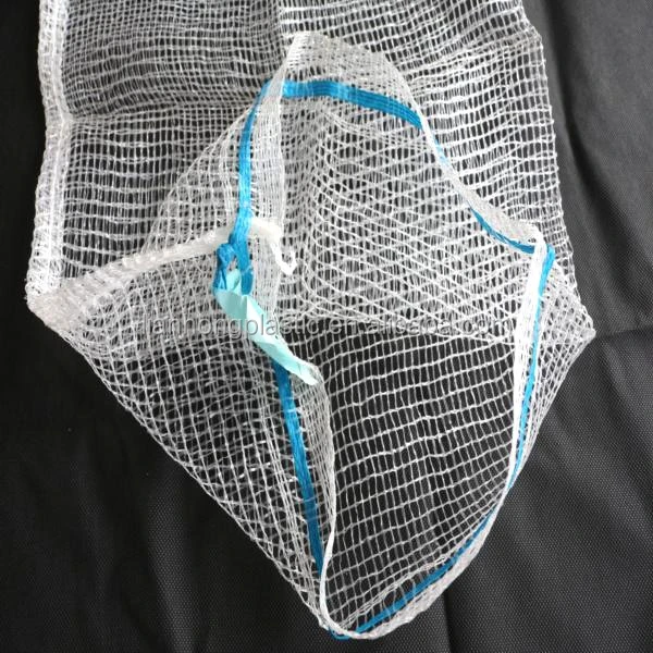 Top design cheap mesh onion bag, red color pp leno 30kg, agriculture use mesh bag with custom logo, china net bag