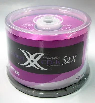 
RITEK High Quality blank CD - R 