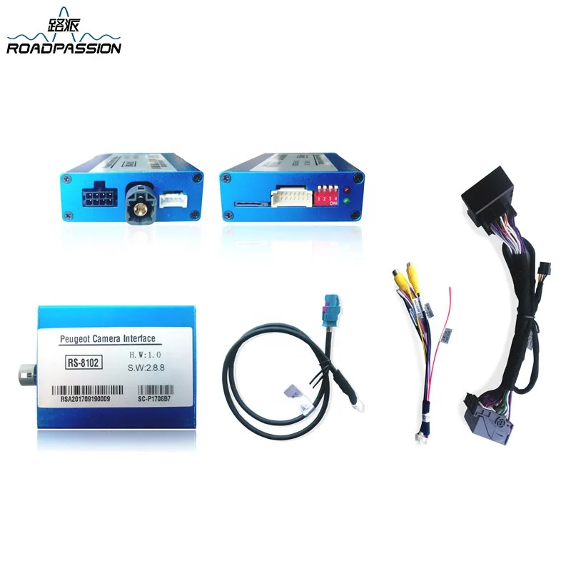 Видеокамера заднего вида Peugeot интерфейс для 208 308 508 2008 408 3008 4008