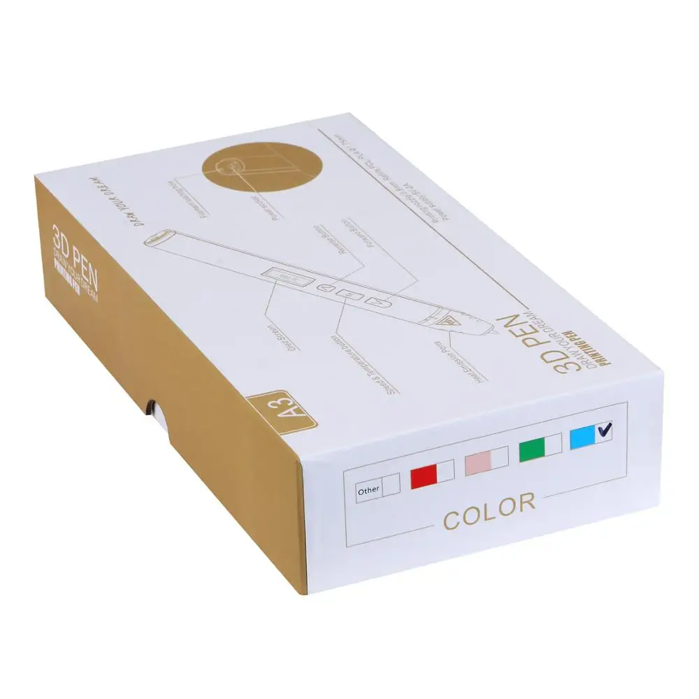 Tuopuke New Arrival 3D Printing Pen Child Safe Drawing Pen Best 3D Printer Pen For DIY Arts Crafts