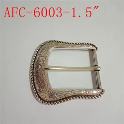 western rope pin buckle for leather belt