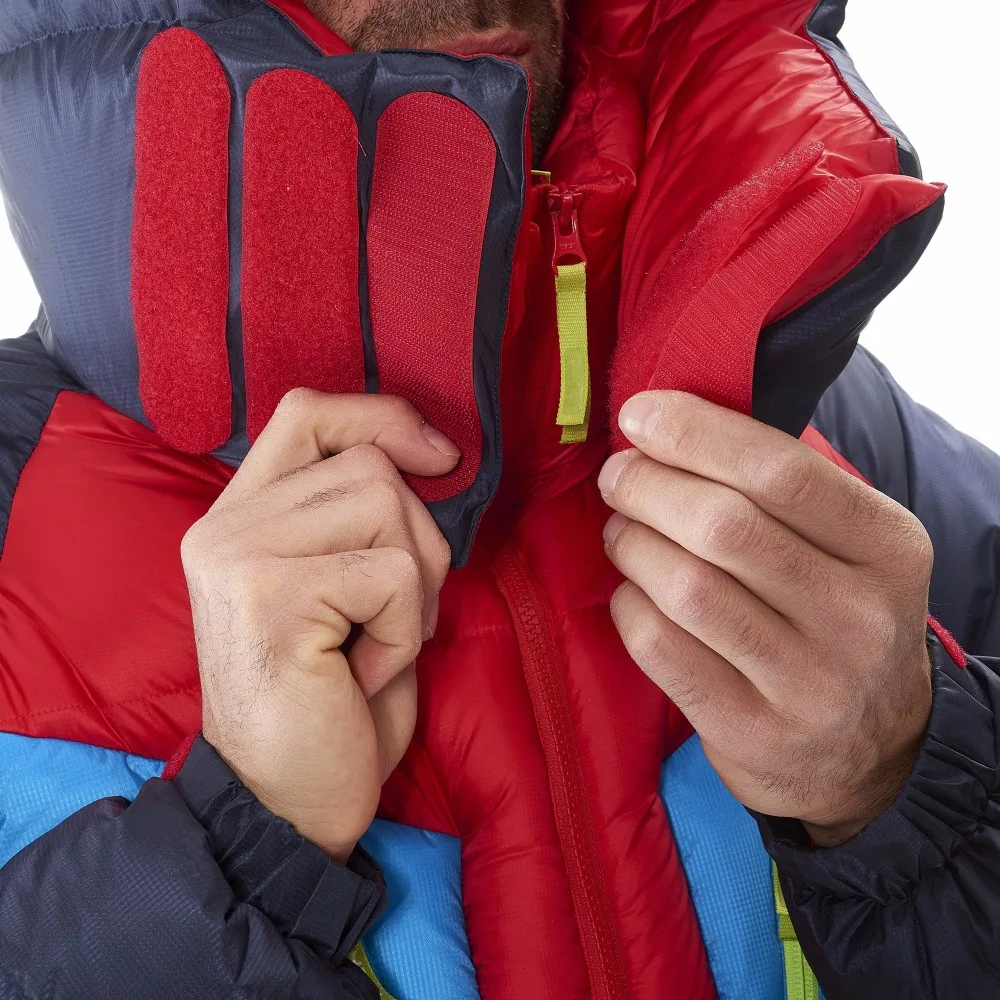 Outdoor Winter Expedition Down Overall Men One Piece Ski Down Suit