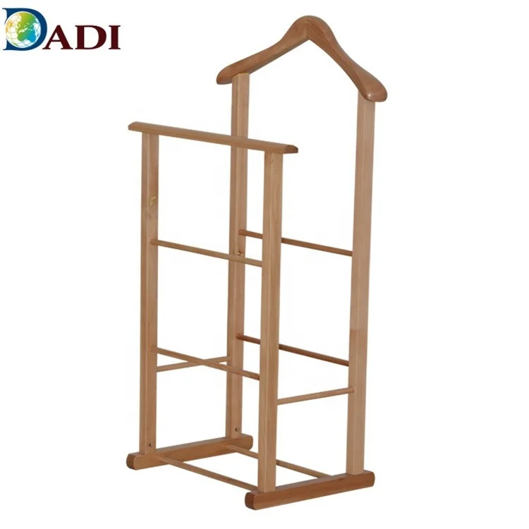 High Quality Living room Furniture  Wooden standing Hanger Coat  Rack for clothes