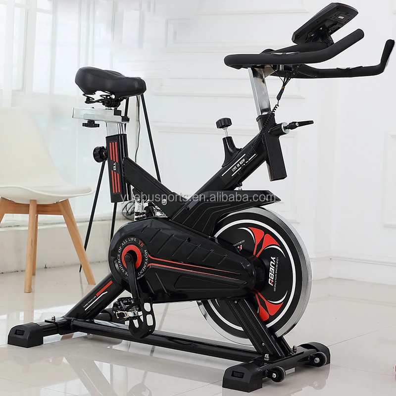 
Aerobic Spin Bike Indoor Cycle With Balanced Heavy Spinning Flywheel Exercise Spin Bike YB-6800 Cardio Workout Cycling Machine 