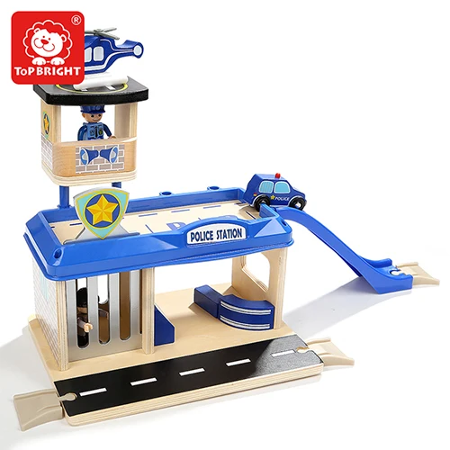 Topbright kids role play police station play set toys 120336