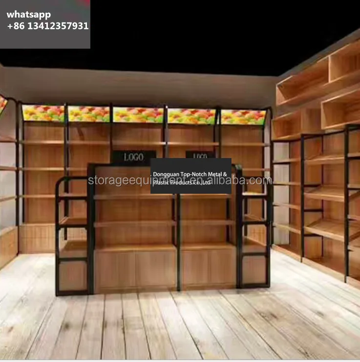 Fashion design slat wall display rack & shop display rack