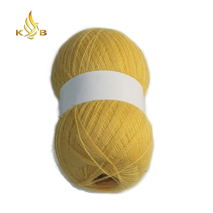 
Wholesale 50% Wool 50% Acrylic Blended Woolen Yarn for Hand Knitting 