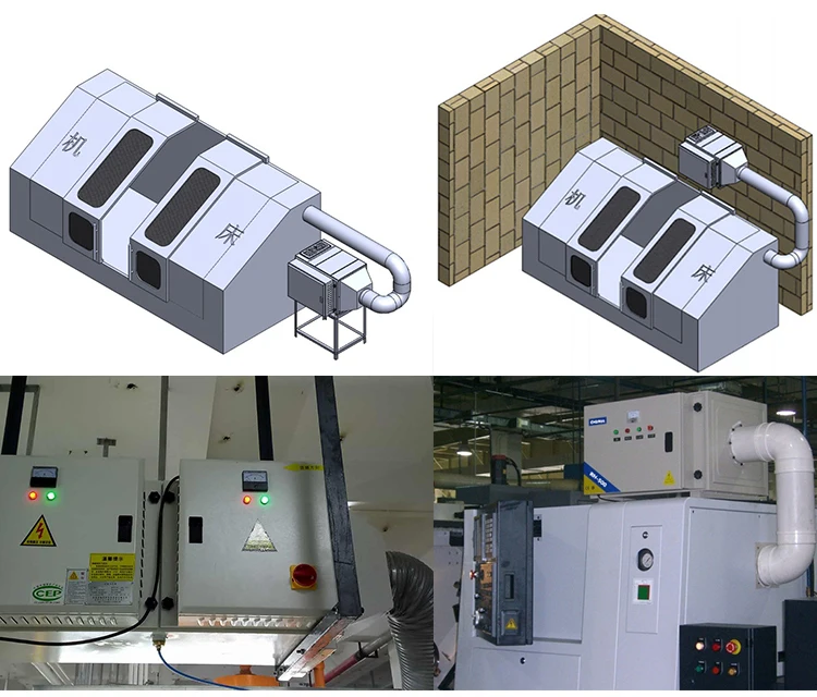 
DR AIRE 98% Remove Rate Oil Mist Electrostatic Precipitator For Cnc 