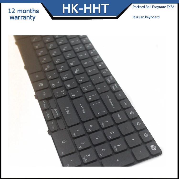 HHT Russian keyboard For Packard Bell Easynote TK85 TK87 TE11HR TE11BZ TE11HC laptop keyboard