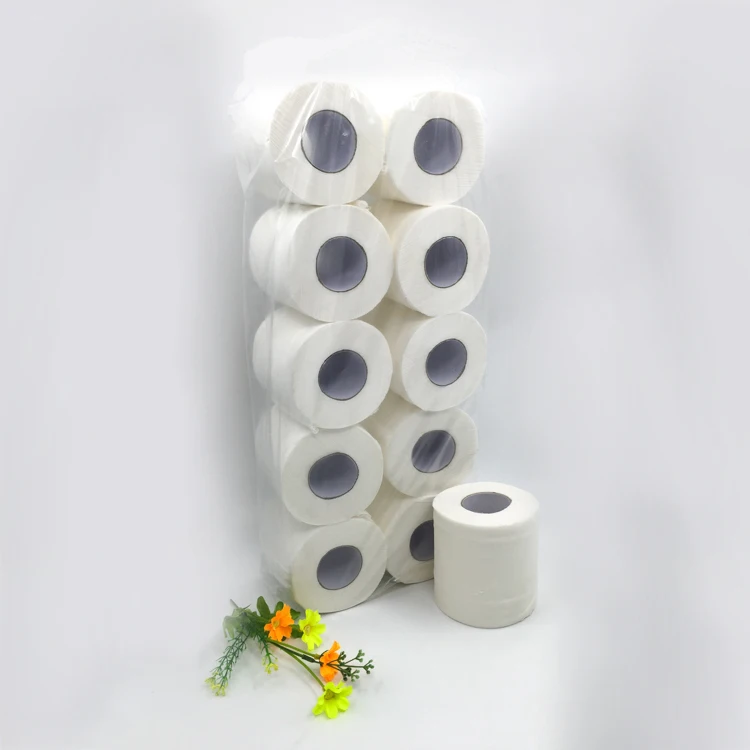 Pure Virgin Pulp Toilet Tissue  Custom Package Toilet Roll Personal Pattern Toilet Paper
