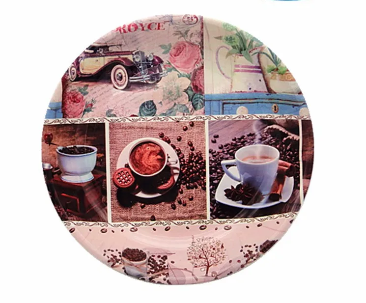 Высококачественная позолоченная пластина 22/33 см/круглая пластина/dinnerplate