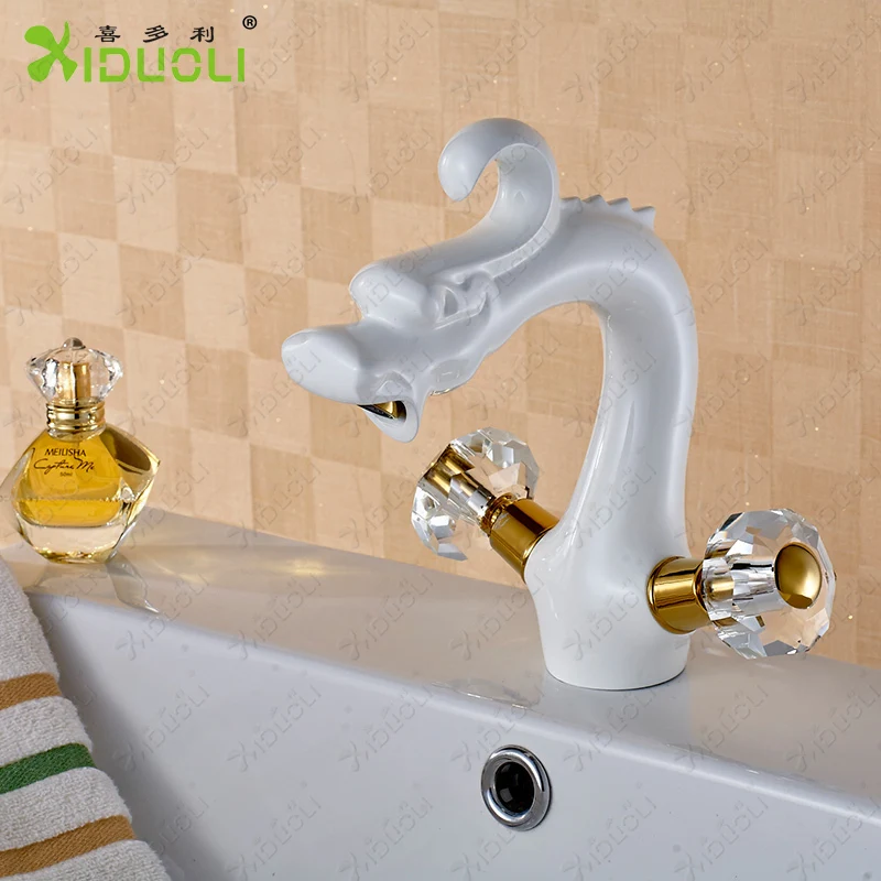 Двухрычажный смеситель для ванной комнаты в Форме Дракона