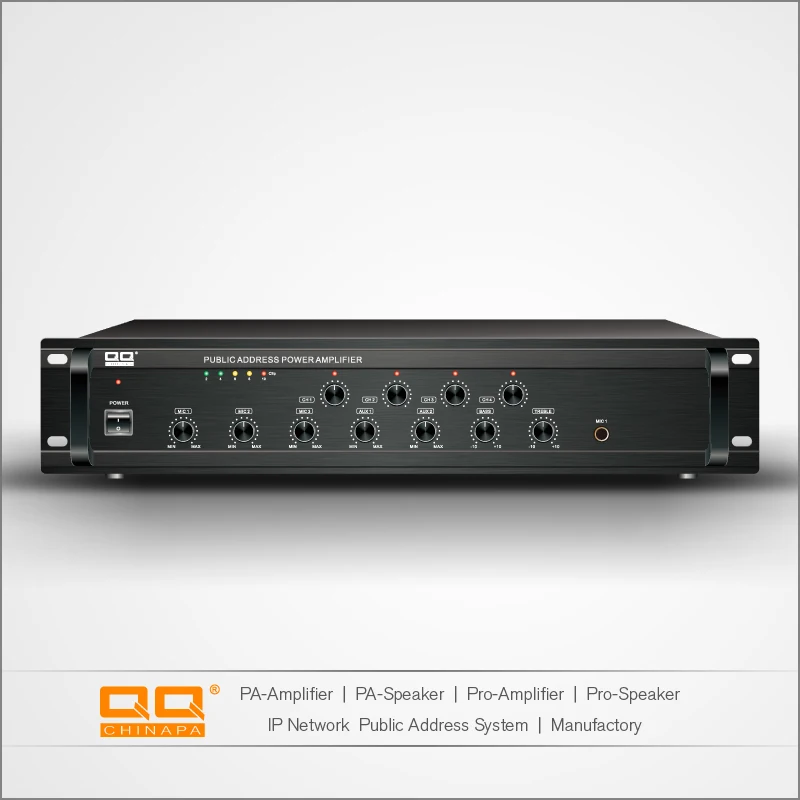 4 Zone Volume Individual Control Muting Amplifier 60W-1000W