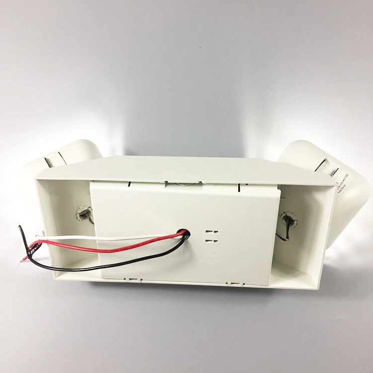 BEST sell rechargeable battery backup dual heads led emergency light with CE CB U L listed