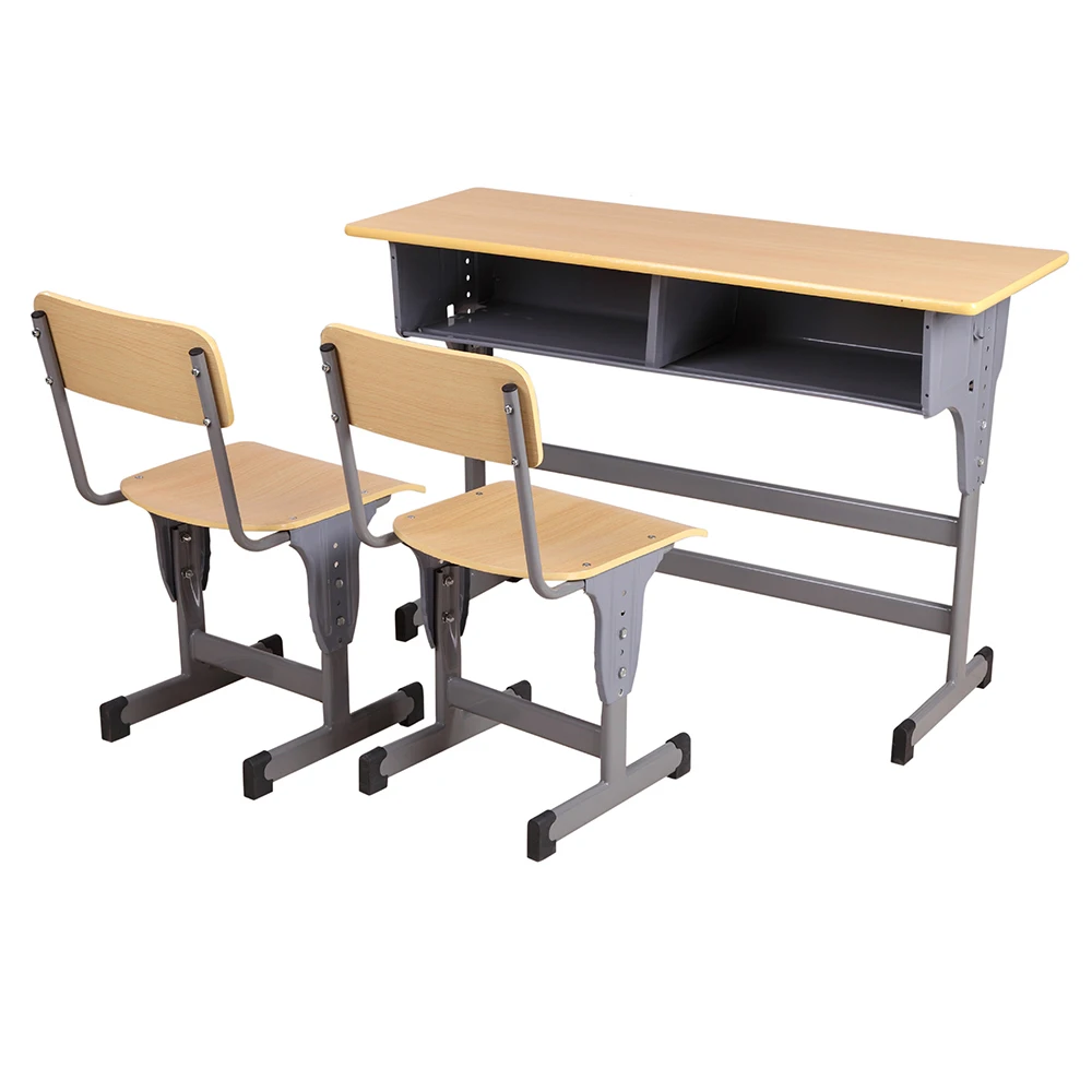 Двойная фанера, мебель из первичного дерева, классный стол и стул, школьный стол