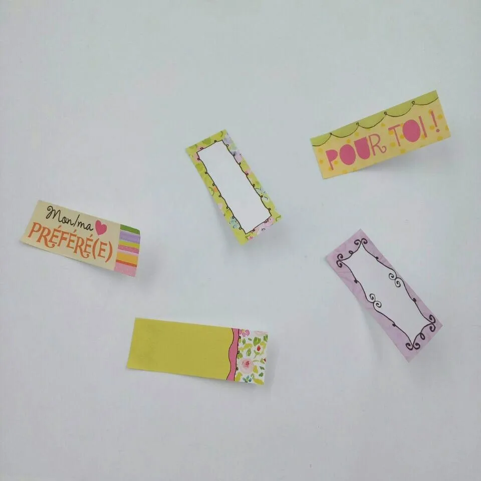 kawaii student stationery Removable Self Adhesive Sticky Notes memo pads