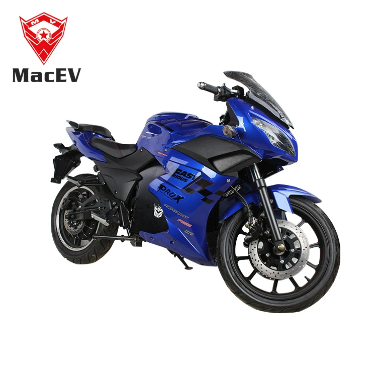 Fashionable  with 3000w Motor Racing electric motorcycle