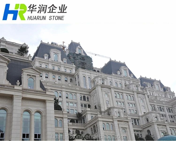 
Gascogne Beige Limestone Villa Projects Exterior Wall Cladding 