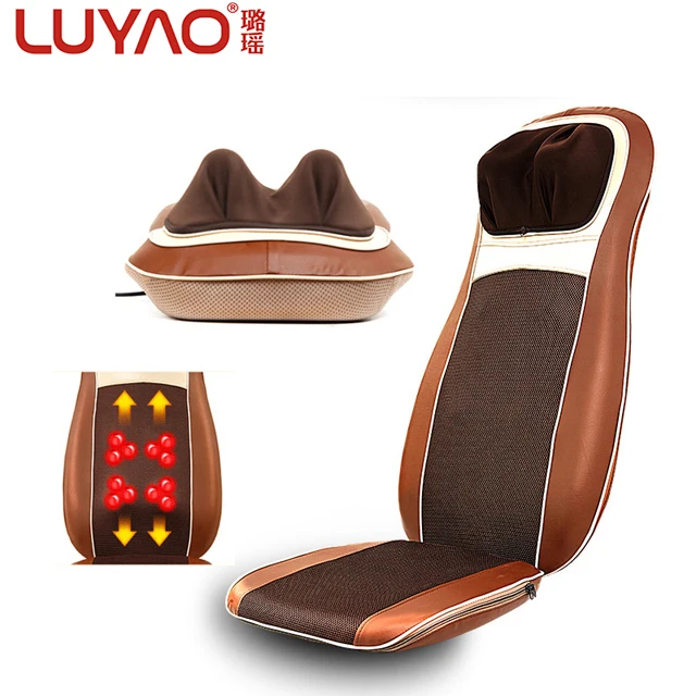Amazon home use full body massager car seat back relax shiatsu heated massage cushion LY-712A