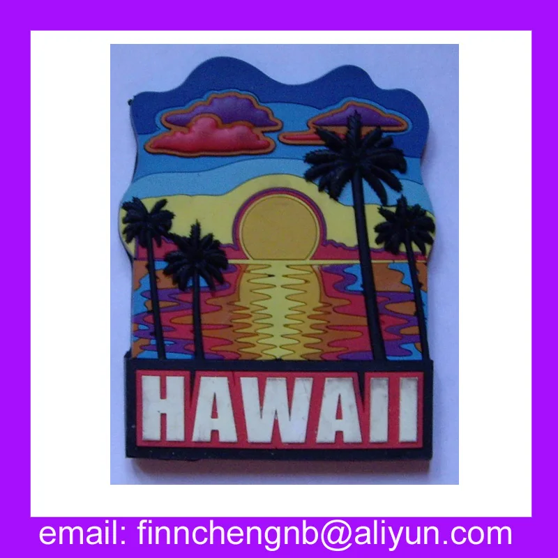 3D MIAMI City Name Souvenir Soft PVC Fridge Magnet Rubber Fridge Magnet