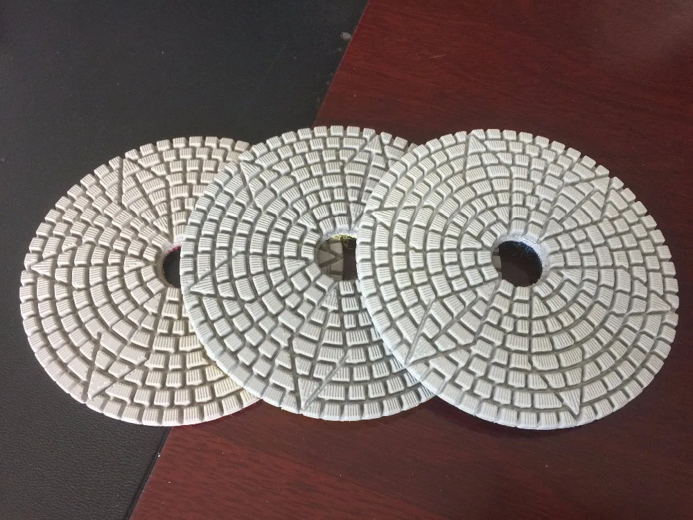 Premium Formula 3 Steps Wet Diamond Polishing Pads