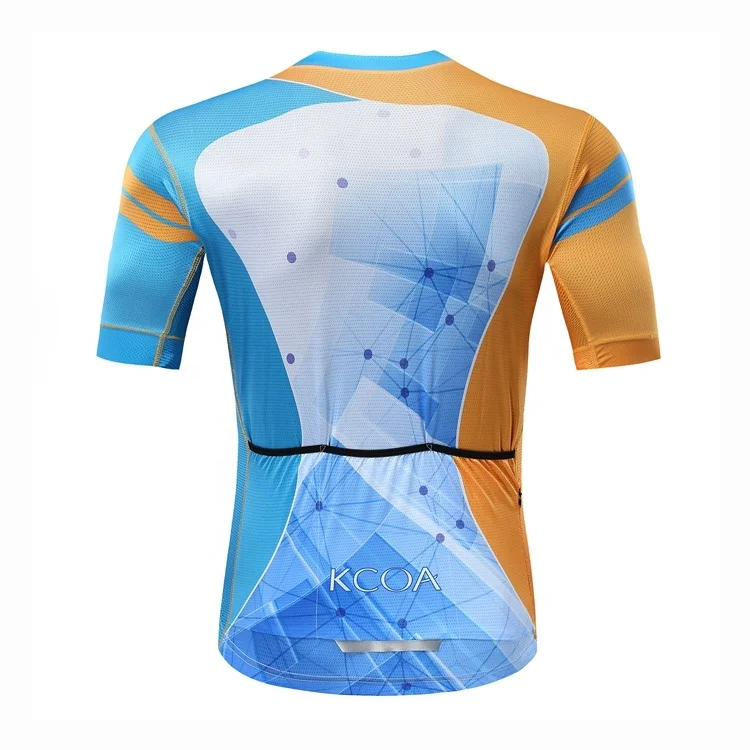 OEM wholesale women sportswear 100% polyester shirts custom cycling jersey