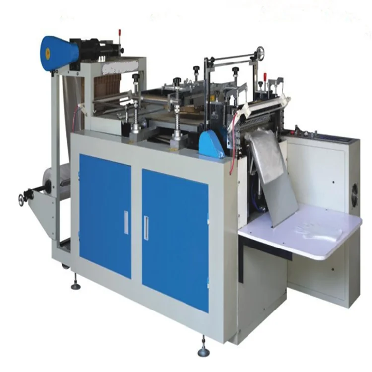Factory Price Disposable Polyethylene Plastic Film Glove Making Machine