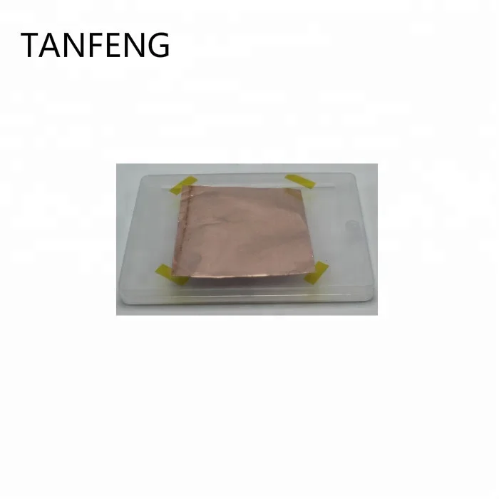 CVD Однослойная графеновая мембрана на медной фольге (1 см * 1 см) Заводская