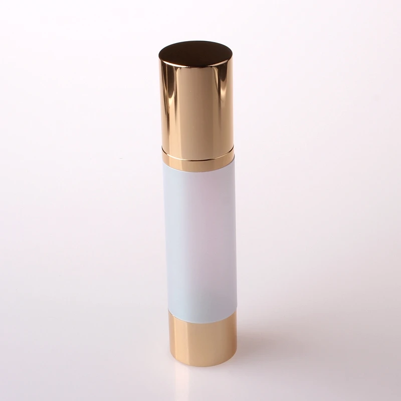 15ml,30ml,50ml,80ml,100ml custom aluminum cosmetic airless pump bottle