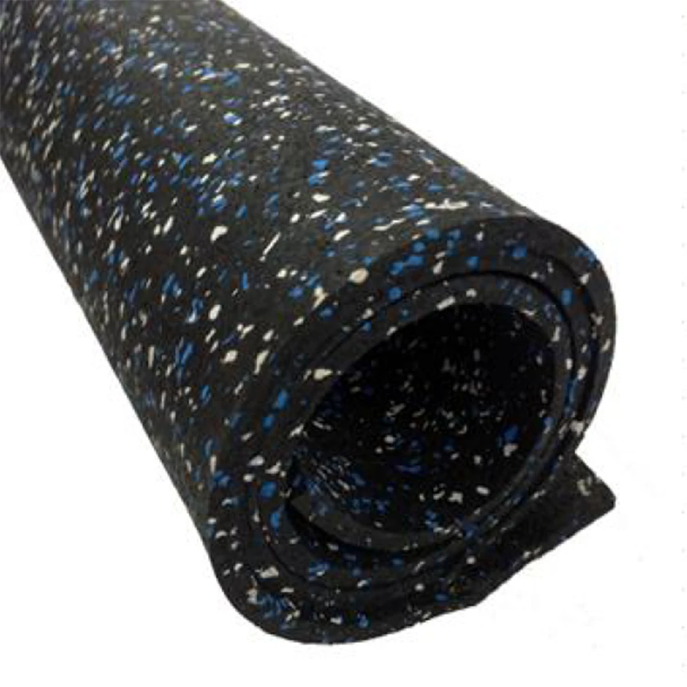 
Recycled rubber flooring rolls with beautiful surface and good protection rubber gym floor sheet in roll 