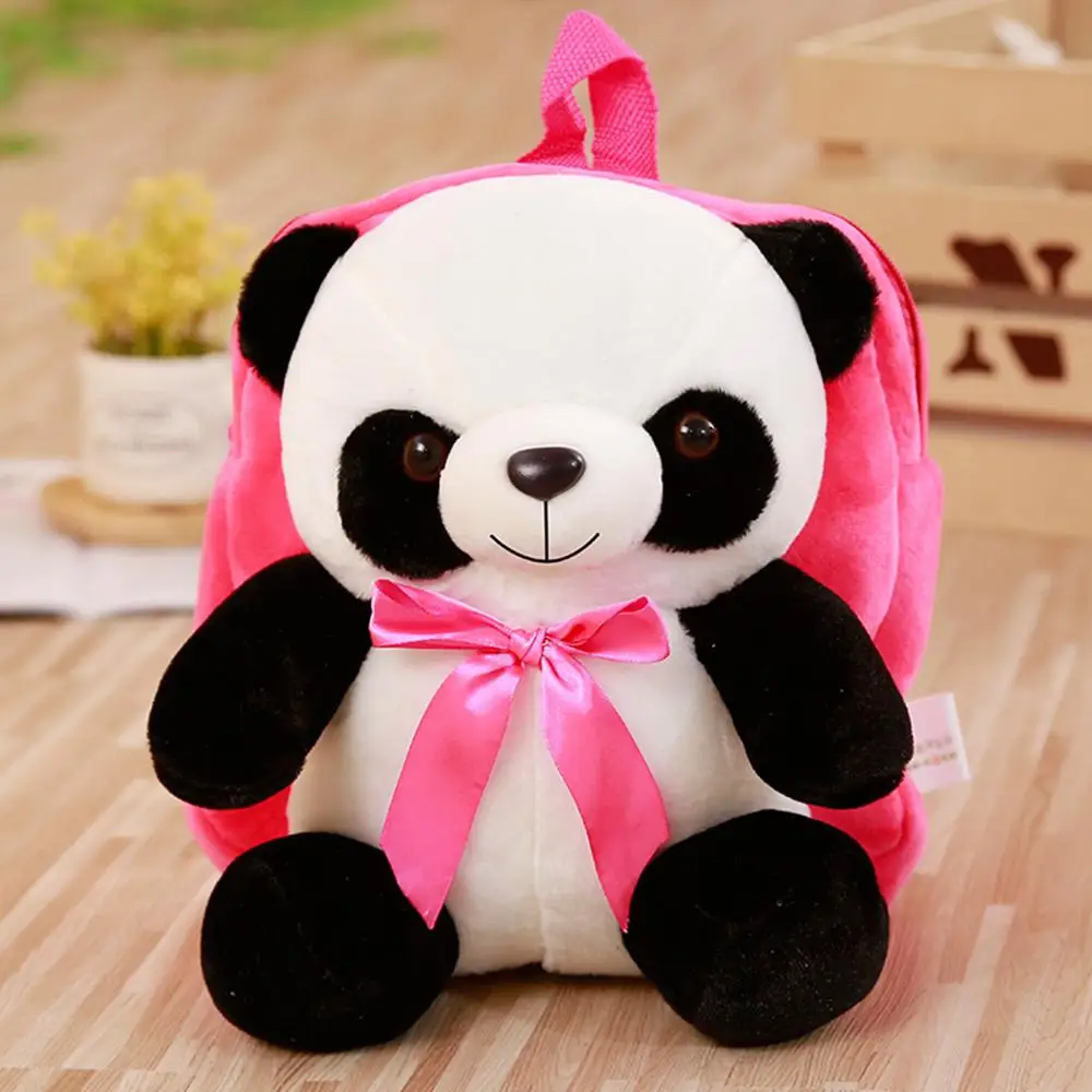 Animal Toy Panda School Bags Backpack For Kids