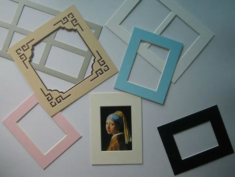 single/multi openning matboard for photo frame