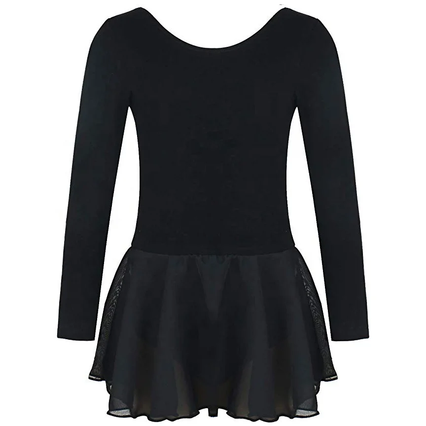 
Customize Kids Long Sleeve Fancy TUTU Petticoat Professional Ballet Dance Costumes For Girls 