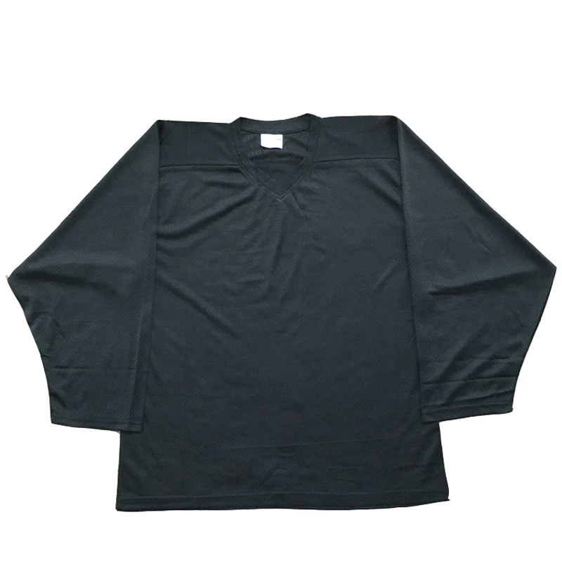 Wholesale Any color any size mesh fabric practice blank training ice hockey jersey for training