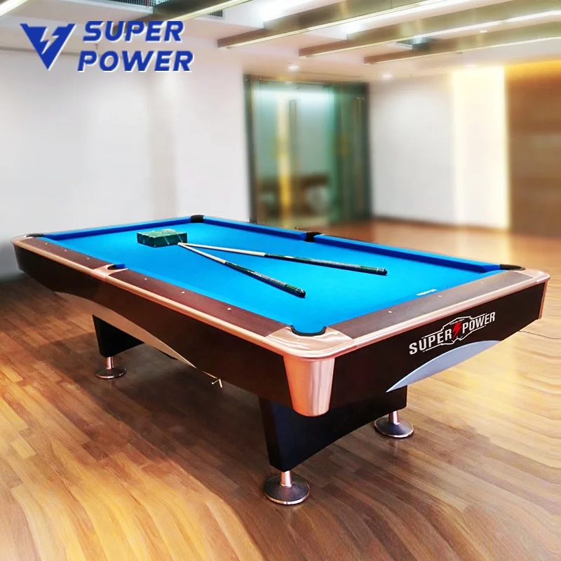 Factory price 9 ft American billiard pool table with slate on hot sale