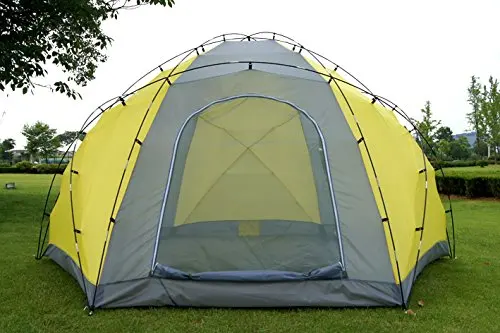 10 Person Large Hexagonal Dome Yurt Tent