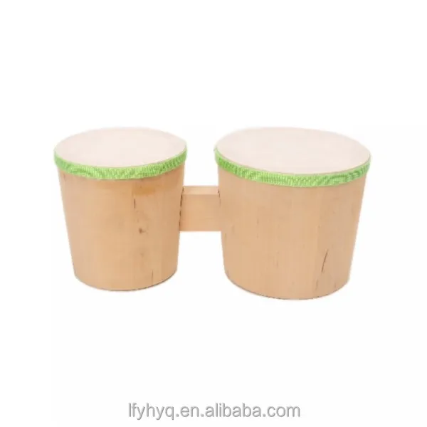 Дети Природный bongo барабанная установка, bongo барабан