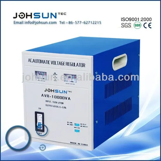 Custom Logo Electronic Voltage Stabilizer Avr-10000Va Power Voltage Regulator