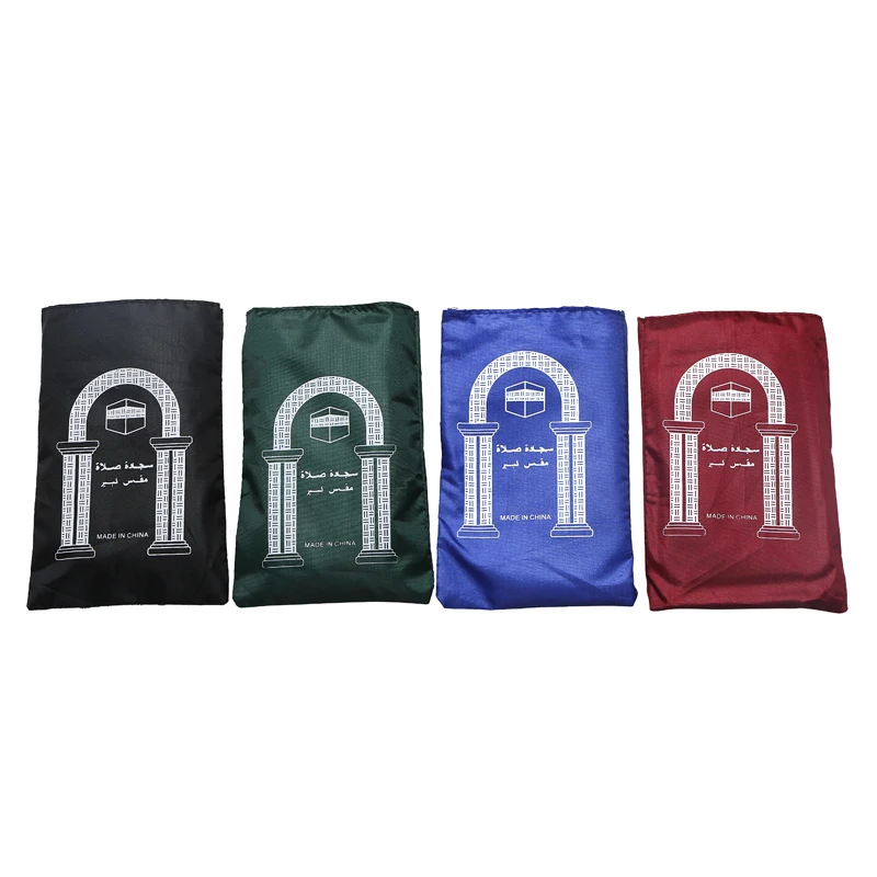 muslim travel prayer mat with bag foldable prayer mat