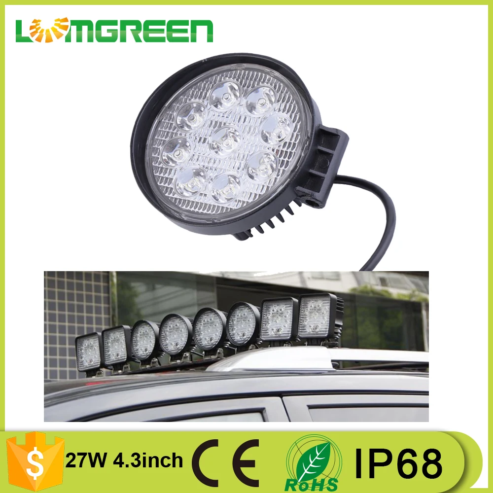 
18W 27W 42W 48W Round Square Truck LED Work Light 