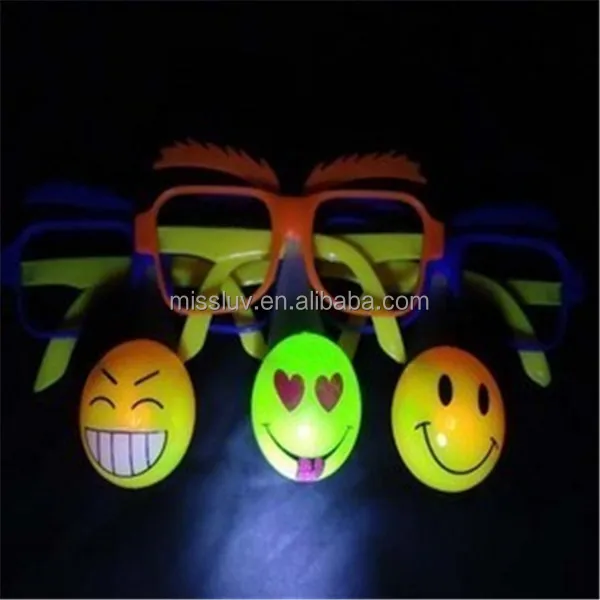 Carnival party glasses with eyes funny plastic novelty glasses holder nose glasses with mustache