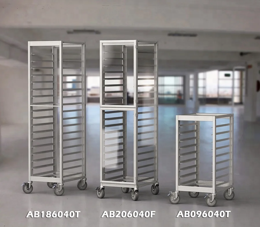  Baking Pans Rack for Commercial Bakery Shop with