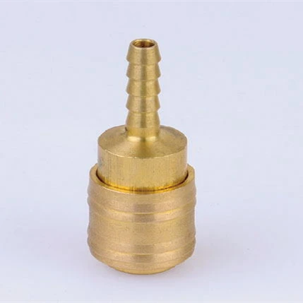 brass german type air hose quick connector ,5/16' 8MM HOSE END QUICK COUPLER DN 7.2