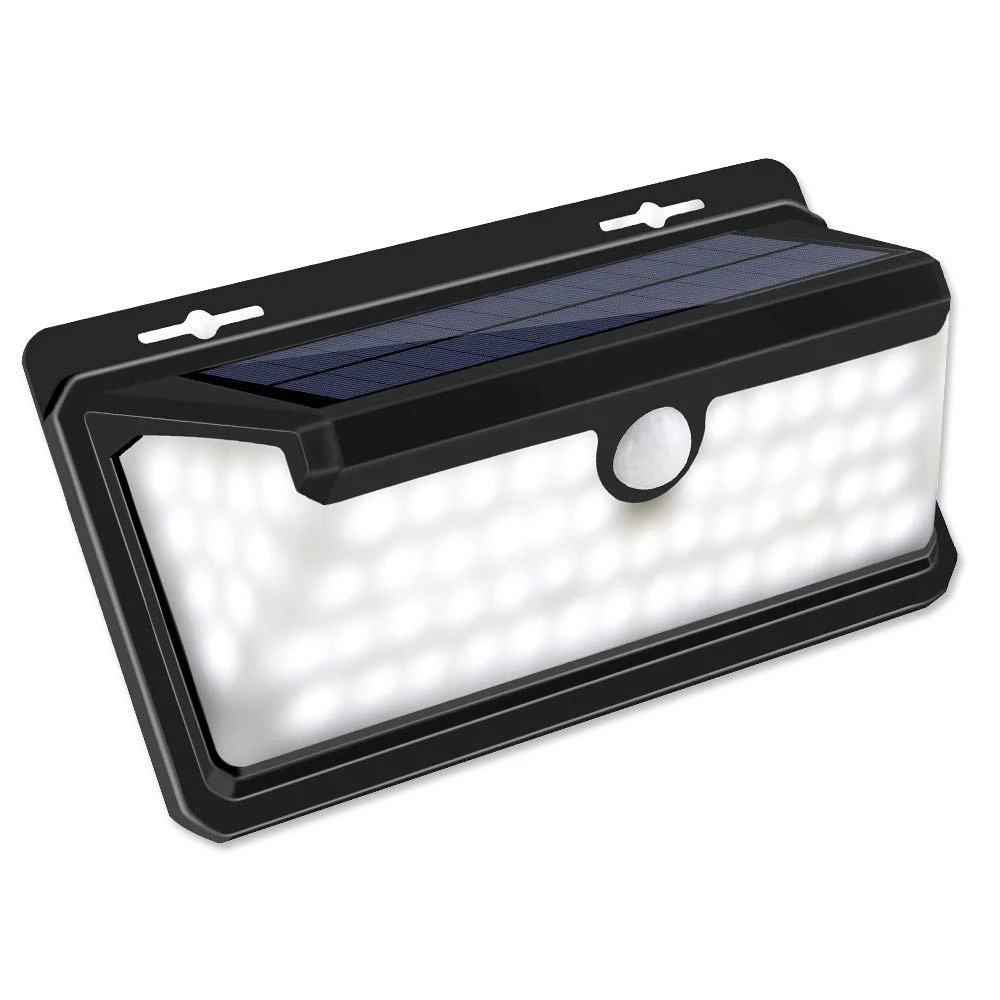 158 LED Outdoor Motion Sensor Solar Lights Wireless Security Wall Lights