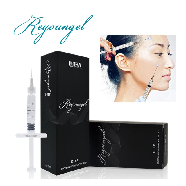 
Hot sale cross linked hyaluronic acid buy injectable dermal fillers Deep 2ml/1ml 