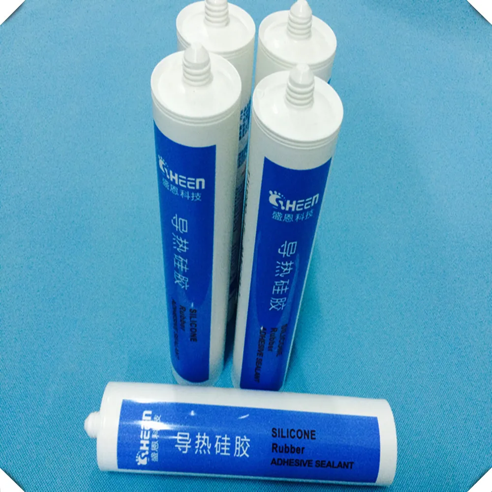 1.0W/mk White TIV800-10 Fast Cured Insulating Thermal Silicone Adhesive Glue