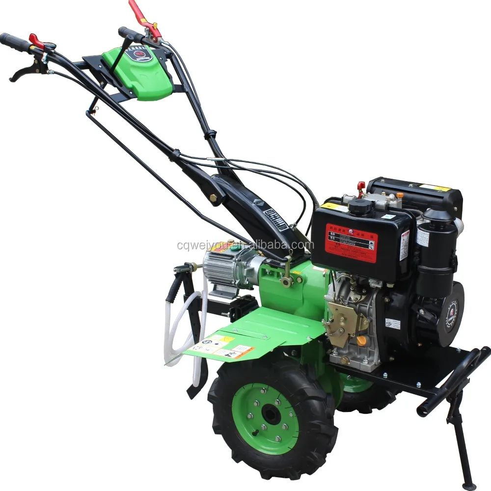 Agricultural Machinery Walking Tractor/12hp Diesel Engine Power Tillers/diesel Tractor WY1080A5