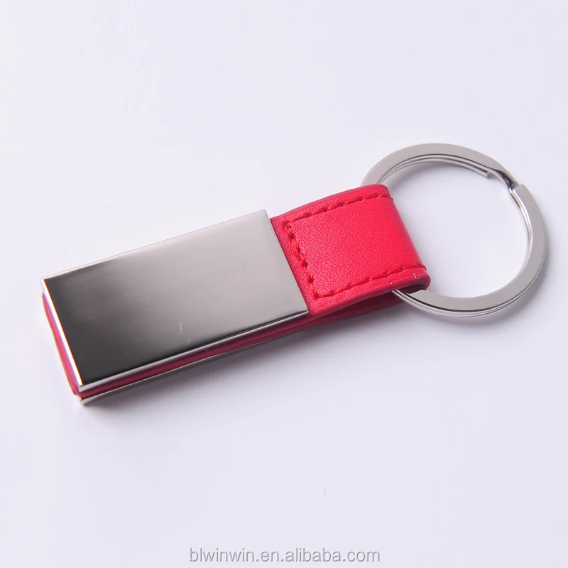 Hot selling customized Fancy keychains of leather material