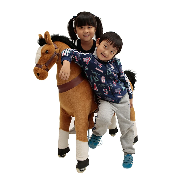 Ride On Little Pony Toys Mechanical Horse Racing Game